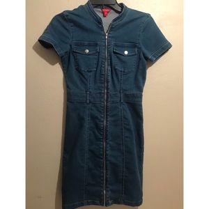 Denim guess dress